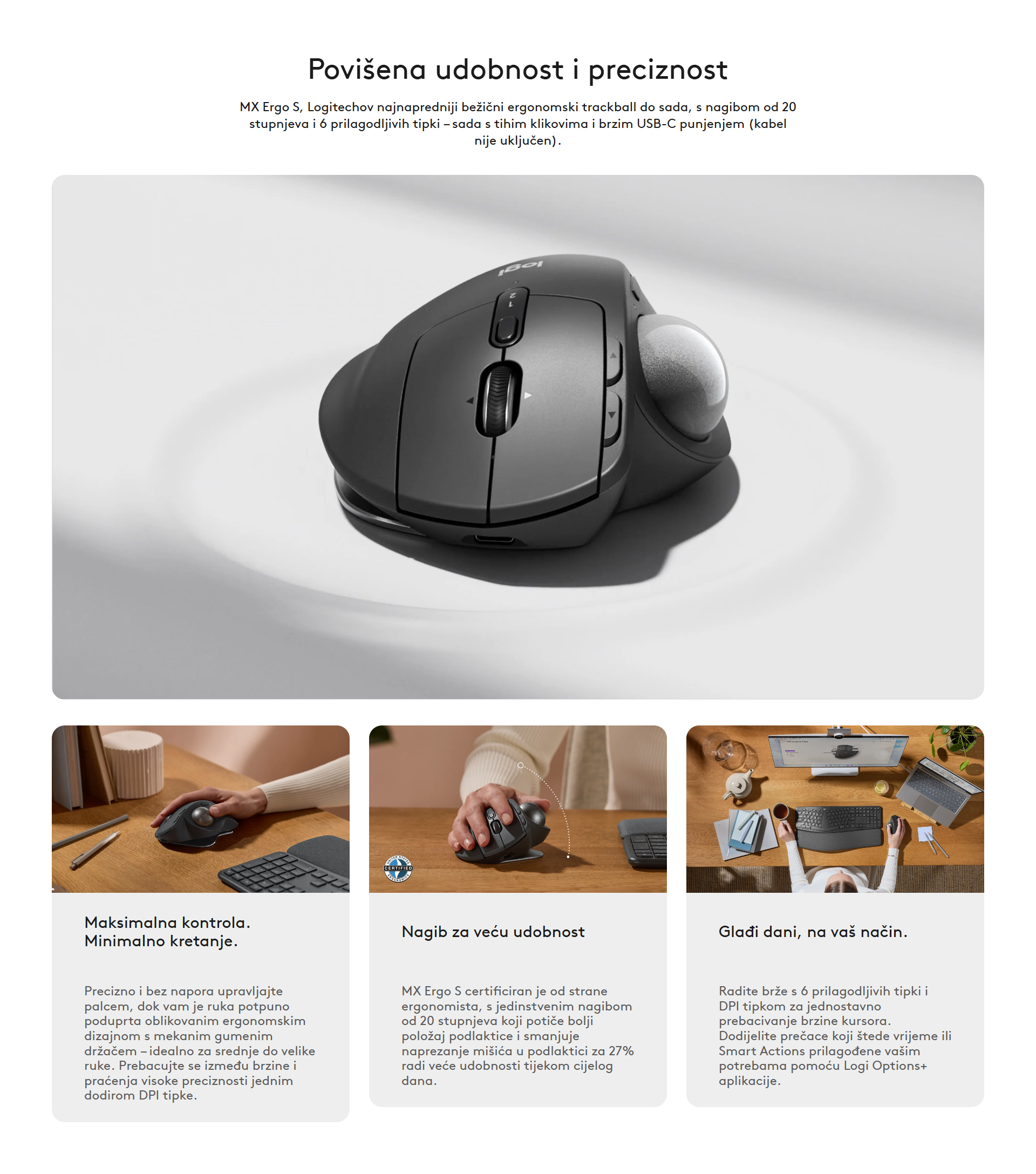 Logitech Master Series MX Ergo S